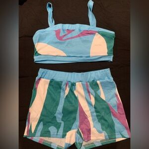 New size L vacation 2 piece set
